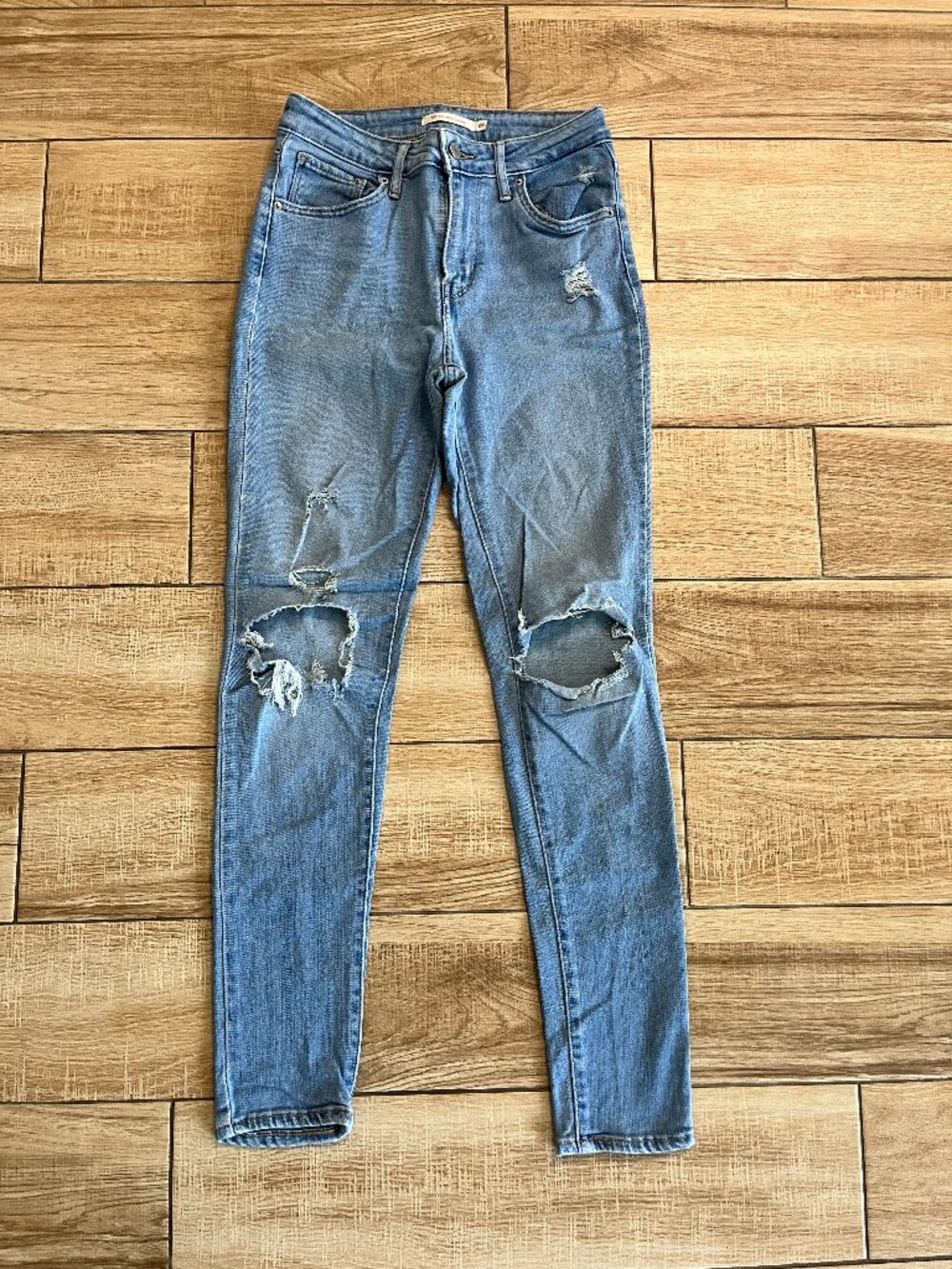 Womens Levi 721 High Rise Skinny Jeans - 26